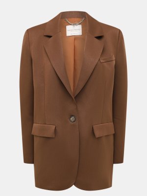 Пиджаки Rinascimento. Цвет: коричневый
