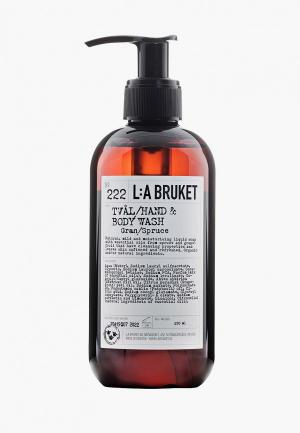 Гель для душа La Bruket 222 Gran/ Spruce (Ель), 250 мл. Цвет: прозрачный