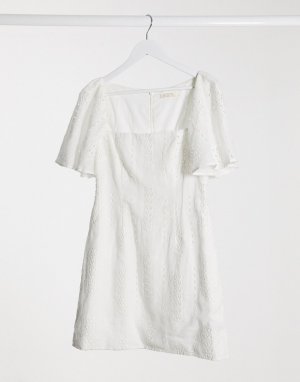 Платье мини -Белый Talulah