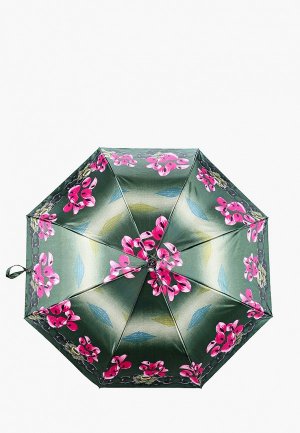 Зонт складной Zemsa. Цвет: зеленый