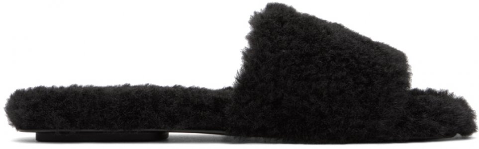 Черные сандалии J Marc Teddy Jacobs