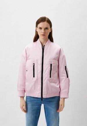 Куртка утепленная Pinko. Цвет: розовый
