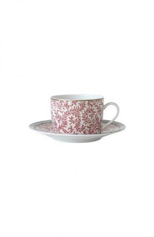 Чайная чашка с блюдцем Braquenie Bernardaud. Цвет: разноцветный