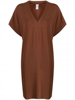 Пляжное платье Tali Eres. Цвет: коричневый