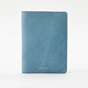 Обложка для документов Passport ECCO. Цвет: голубой