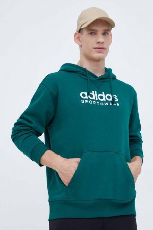 Адидас толстовка, зеленый Adidas