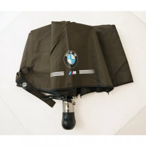 Зонт, коричневый BMW. Цвет: коричневый