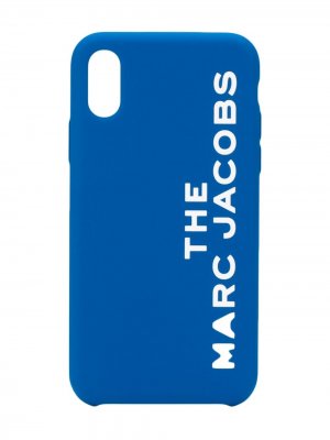 Чехол для iPhone с логотипом Marc Jacobs. Цвет: синий