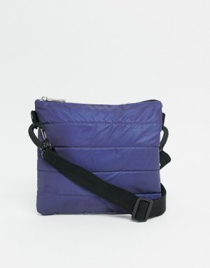 Дутая сумка через плечо из светоотражающей ткани -Многоцветный SVNX