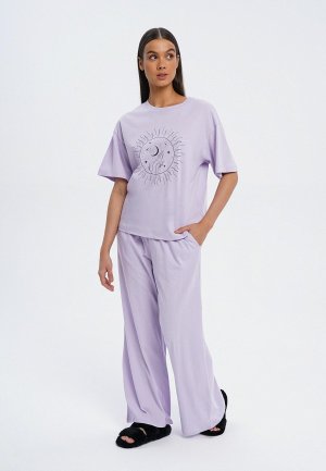 Пижама Твое. Цвет: фиолетовый