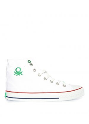 Белые мужские кроссовки United Colors of Benetton