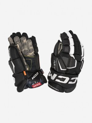 Перчатки хоккейные AS-V SR, Черный CCM. Цвет: черный
