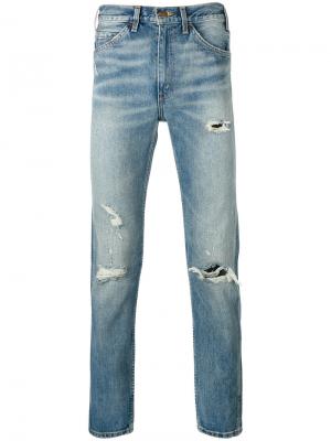 Рваные джинсы кроя слим Levis Vintage Clothing Levi's. Цвет: синий