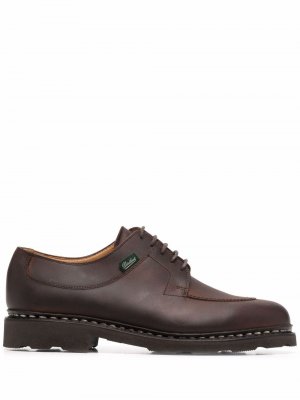 Chambord lace-up leather shoes Paraboot. Цвет: коричневый