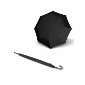 Зонт-трость , черный Knirps. Цвет: черный