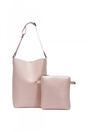 Большая сумка через плечо Leigh , розовый Claudia Canova