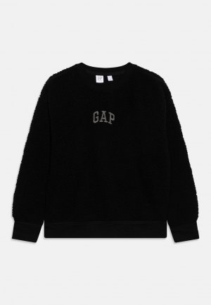 Флисовый пуловер COZY CREW BOYS , цвет true black GAP