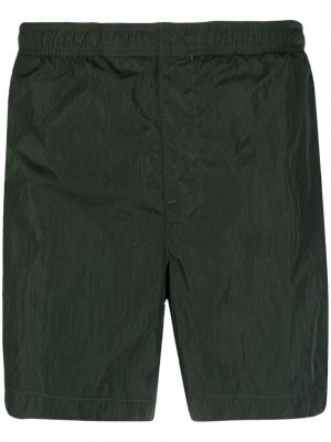 Плавки-шорты с нашивкой-логотипом C.P. Company. Цвет: зеленый