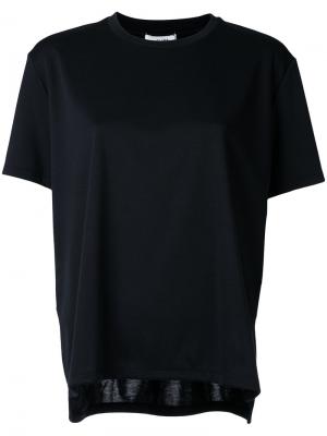 Oversized short sleeve T-shirt Clane. Цвет: чёрный