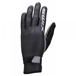 Перчатки Swix, размер 6, черный, серый SWIX. Цвет: серый/черный/черный-серый