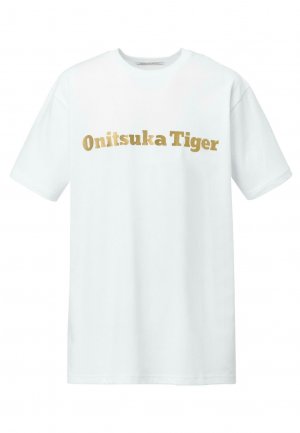Футболка с принтом , цвет white gold Onitsuka Tiger