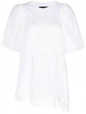 Блузка с объемными рукавами Simone Rocha. Цвет: белый