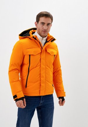 Куртка утепленная Jack & Jones. Цвет: оранжевый