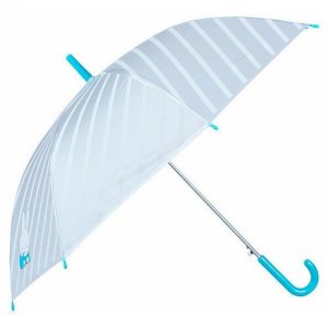 Зонт Зайка 1 Эврика. Цвет: голубой