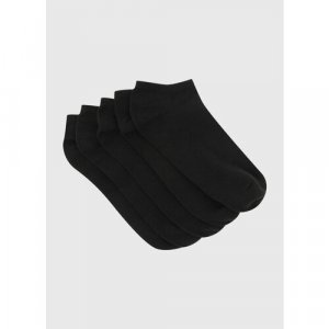 Носки OSTIN, 5 пар, размер 45-47, черный O'STIN. Цвет: черный