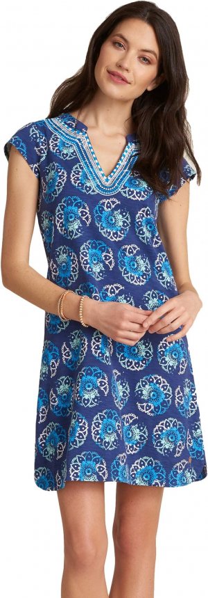 Платье Zara - Тай-Дай Мандала, синий Hatley
