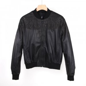 Куртка Marcelo Bullon PANDO WINGS Leather Black Burlon