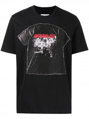 Photo Stitch graphic-print T-shirt Doublet. Цвет: черный