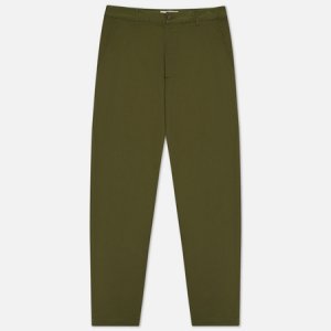 Мужские брюки Military Chino Twill Universal Works. Цвет: оливковый