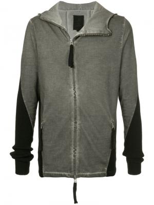 Асимметричная спортивная куртка Thom Krom. Цвет: серый