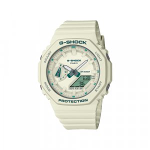 Наручные часы G-Shock GMA-S2100GA-7A, белый, бежевый CASIO. Цвет: белый/бежевый