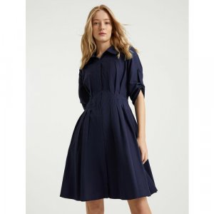 Платье , размер 38, синий BGN. Цвет: navy/синий
