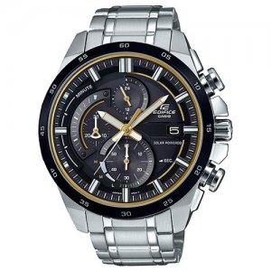 Наручные часы Edifice EQS-600DB-1A9, серебряный, черный CASIO. Цвет: серебристый