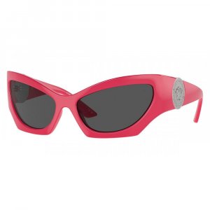 Женские солнцезащитные очки 60мм розовые Versace