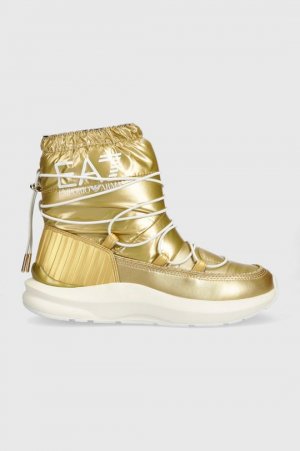 Зимние ботинки Snow Boot EA7 Emporio Armani, золото ARMANI