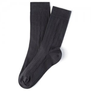Носки , 3 уп., размер 44-46, черный Incanto. Цвет: серый