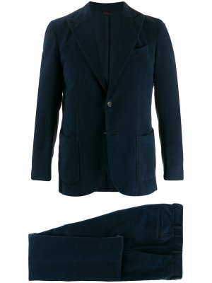 Delloglio костюм с однобортным пиджаком Dell'oglio. Цвет: синий