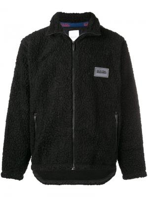 Фактурная куртка в спортивном стиле Napa By Martine Rose. Цвет: чёрный