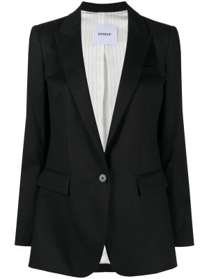 Однобортный пиджак Dondup. Цвет: черный