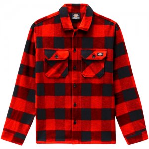 Рубашка женская New Sacramento Shirt Red / XS Dickies. Цвет: красный