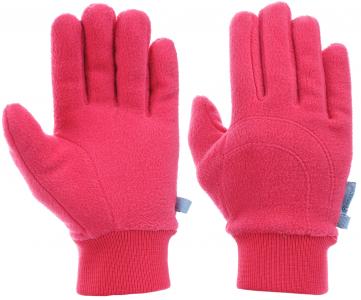 Перчатки для девочек , размер 6 Outventure. Цвет: красный