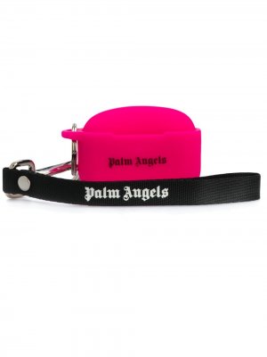 Чехол для AirPods Pro с логотипом Palm Angels. Цвет: розовый