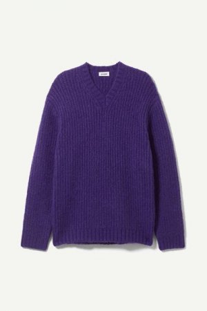 Пуловер Cohen Weekday. Цвет: фиолетовый