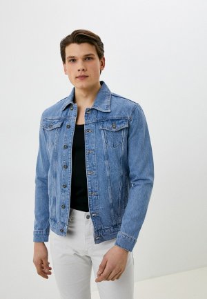 Куртка джинсовая Marco Di Radi. Цвет: голубой