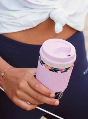 Кофейная Кружка Coffee Mug Roxy. Цвет: розовый