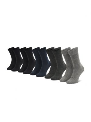 Комплект из 5 высоких мужских носков , серый Jack&Jones